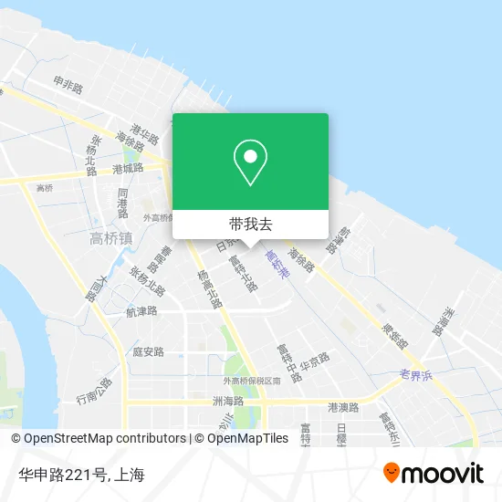 华申路221号地图