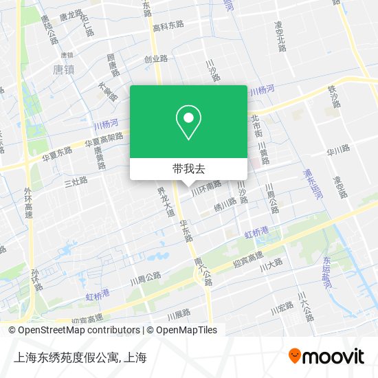 上海东绣苑度假公寓地图