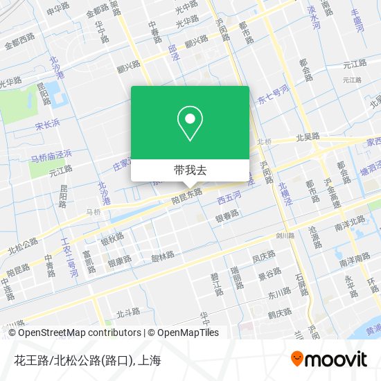 花王路/北松公路(路口)地图