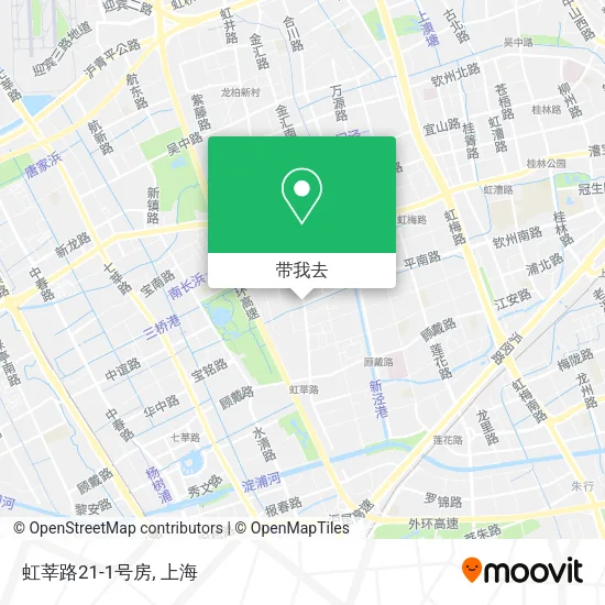虹莘路21-1号房地图