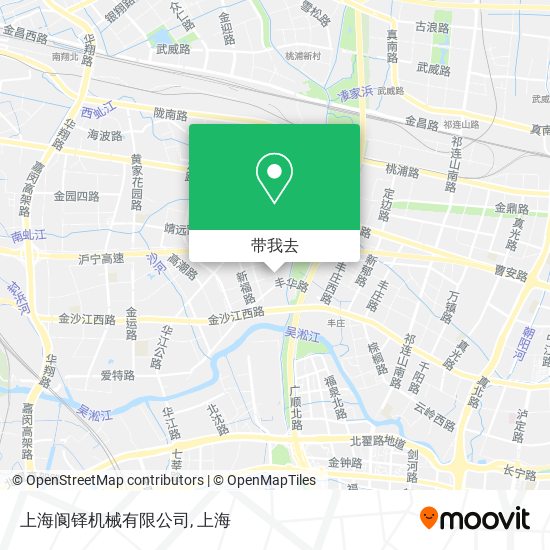 上海阆铎机械有限公司地图