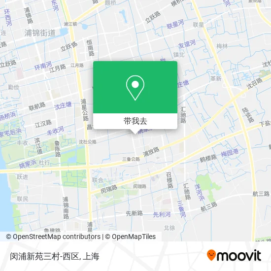 闵浦新苑三村-西区地图