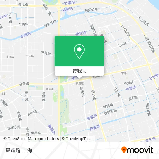 民耀路地图