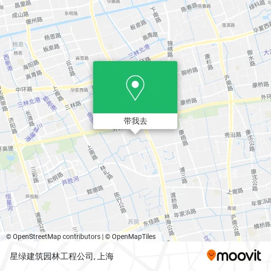 星绿建筑园林工程公司地图