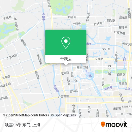 颂嘉中考-东门地图