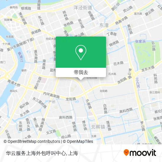 华云服务上海外包呼叫中心地图