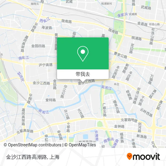 金沙江西路高潮路地图