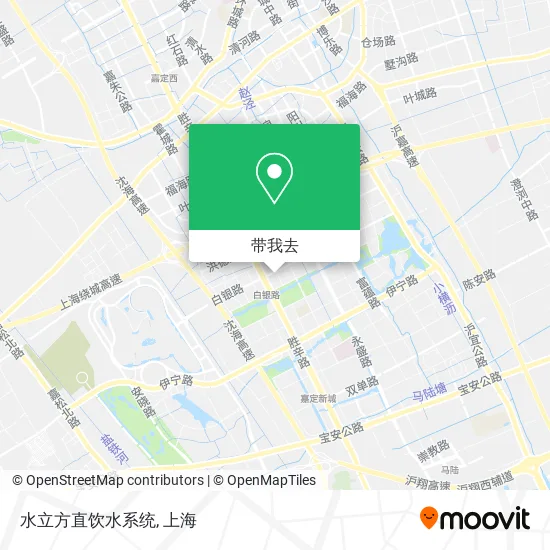 水立方直饮水系统地图