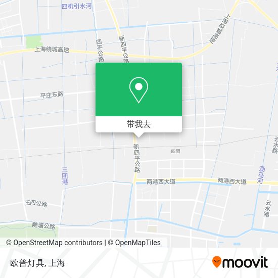 欧普灯具地图