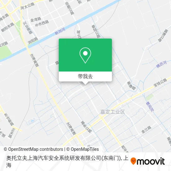 奥托立夫上海汽车安全系统研发有限公司(东南门)地图
