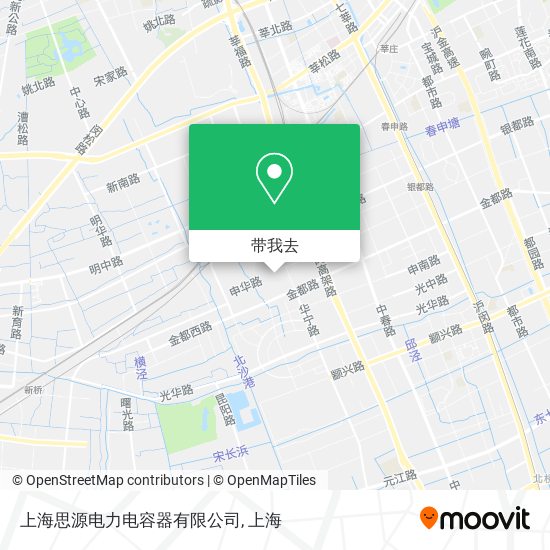 上海思源电力电容器有限公司地图