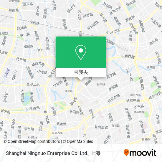 Shanghai Ningnuo Enterprise Co. Ltd.地图