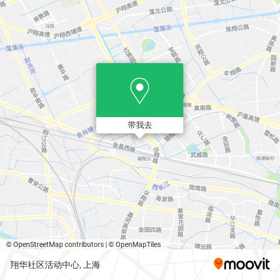 翔华社区活动中心地图