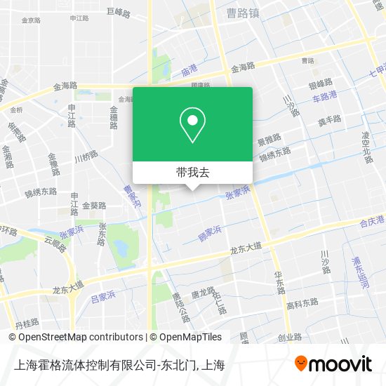 上海霍格流体控制有限公司-东北门地图