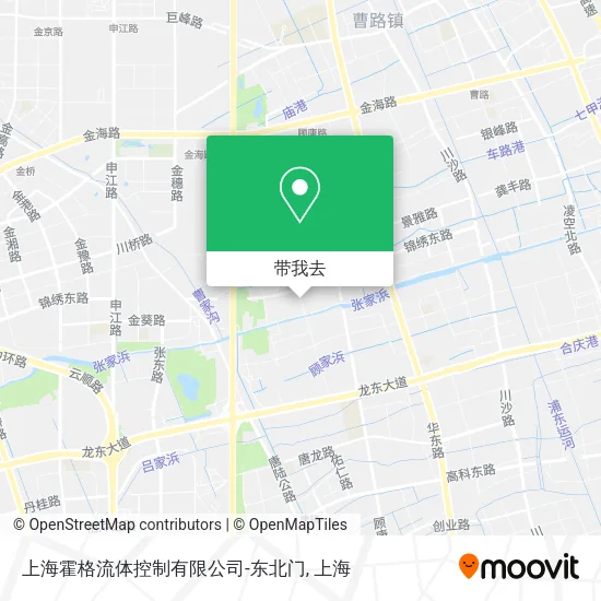上海霍格流体控制有限公司-东北门地图
