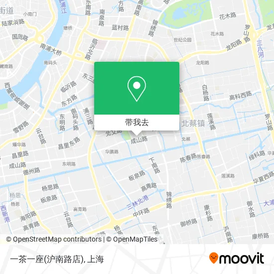 一茶一座(沪南路店)地图