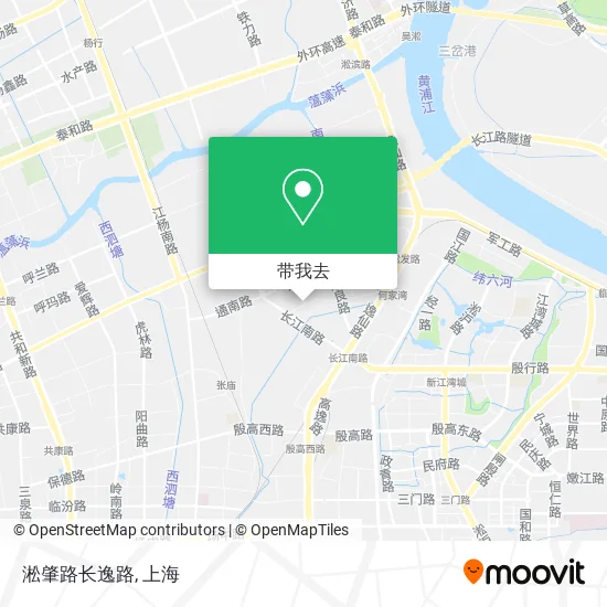 淞肇路长逸路地图