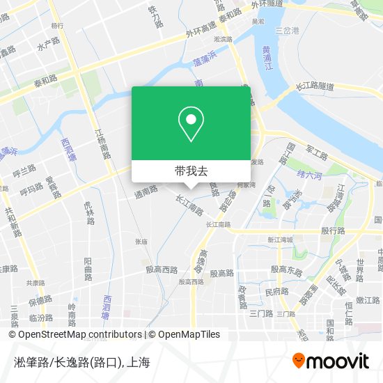 淞肇路/长逸路(路口)地图