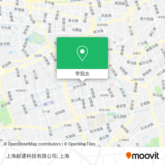 上海邮通科技有限公司地图
