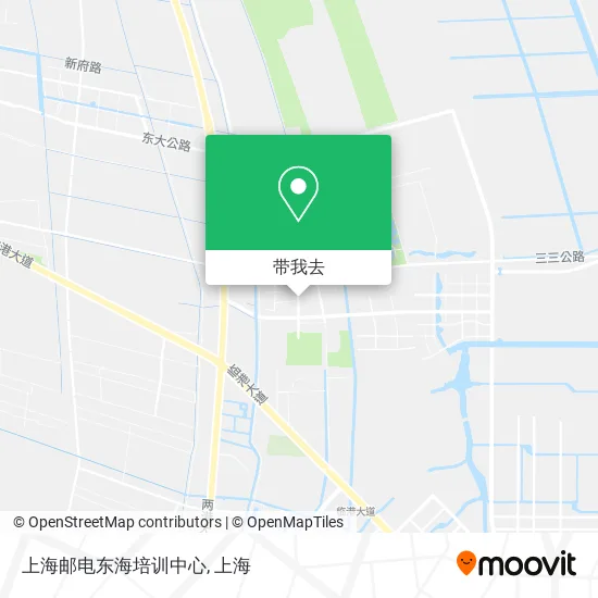 上海邮电东海培训中心地图