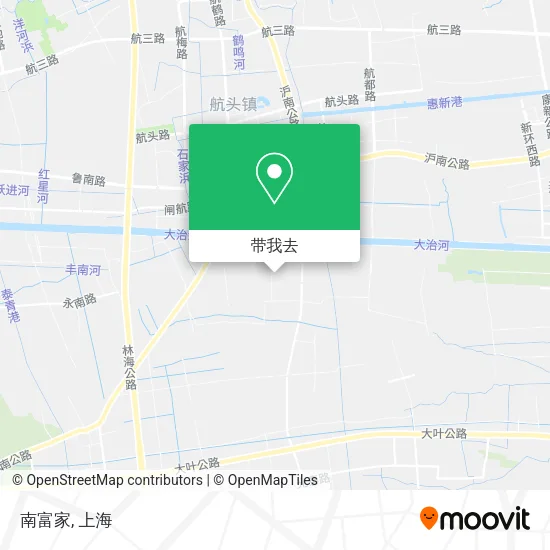南富家地图