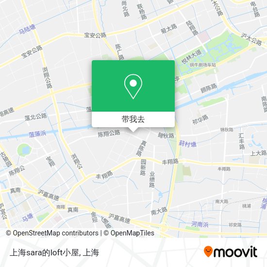 上海sara的loft小屋地图