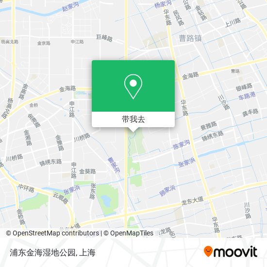 浦东金海湿地公园地图