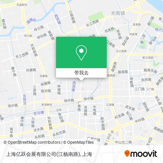 上海亿跃会展有限公司(江杨南路)地图