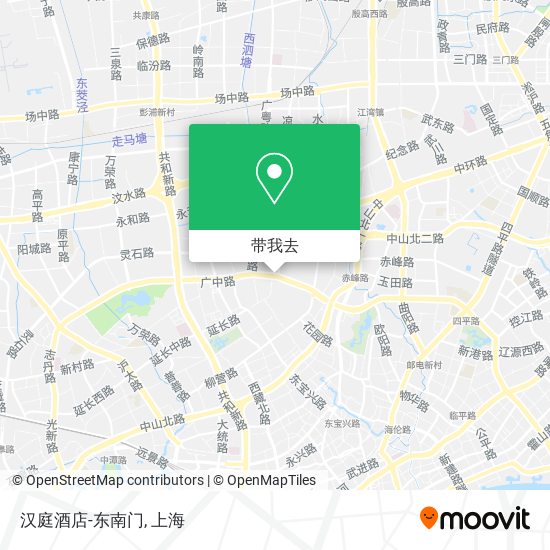 汉庭酒店-东南门地图