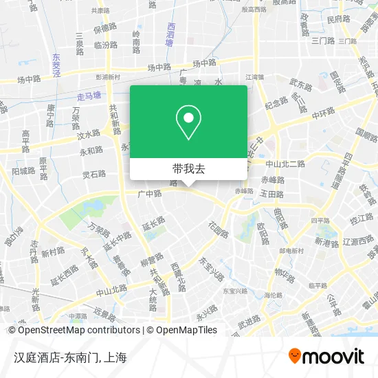汉庭酒店-东南门地图