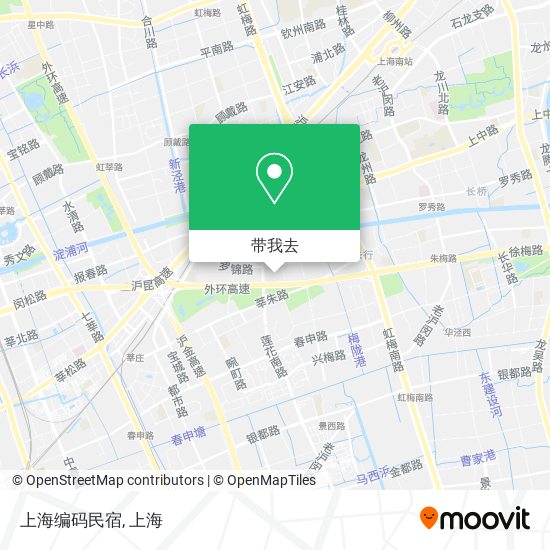 上海编码民宿地图