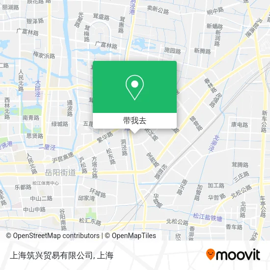上海筑兴贸易有限公司地图