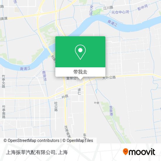 上海振莘汽配有限公司地图