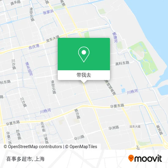 喜事多超市地图