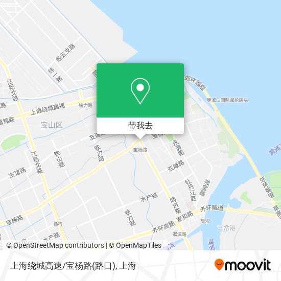 上海绕城高速/宝杨路(路口)地图