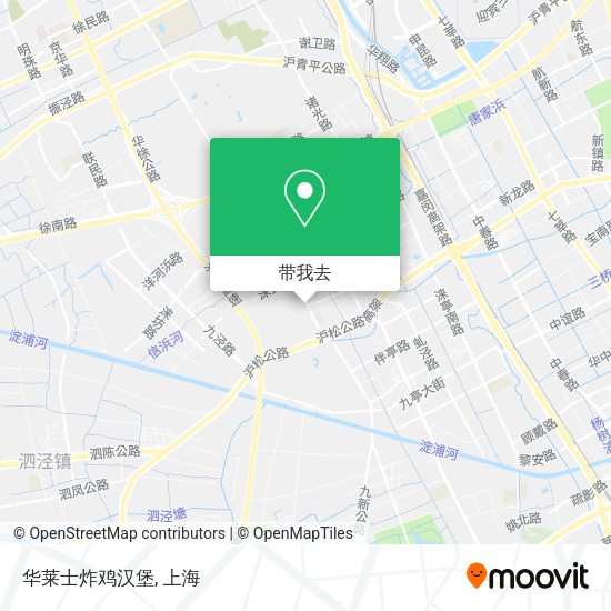 华莱士炸鸡汉堡地图
