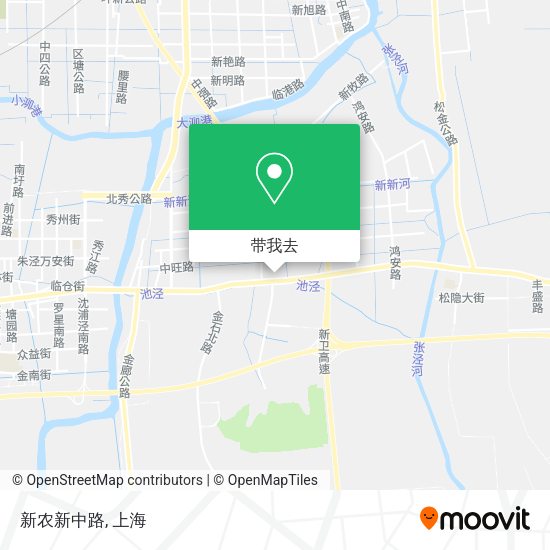 新农新中路地图