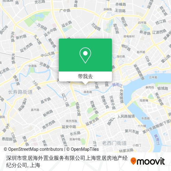 深圳市世居海外置业服务有限公司上海世居房地产经纪分公司地图