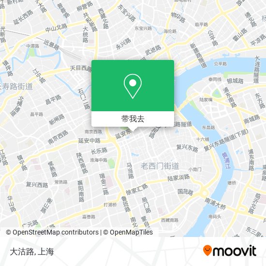 大沽路地图