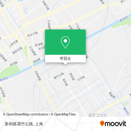 新和路霜竹公路地图
