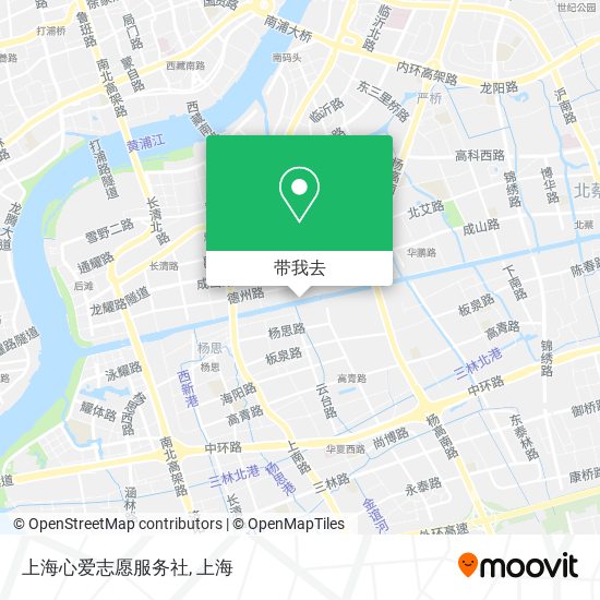 上海心爱志愿服务社地图