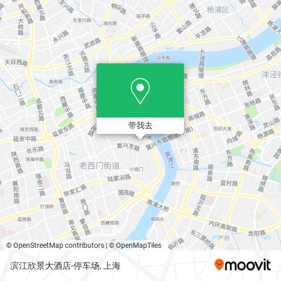 滨江欣景大酒店-停车场地图