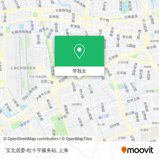 宝北居委-红十字服务站地图