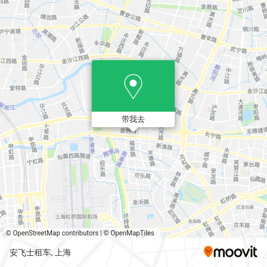 安飞士租车地图