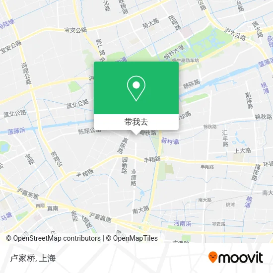 卢家桥地图