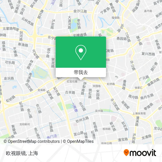 欧视眼镜地图