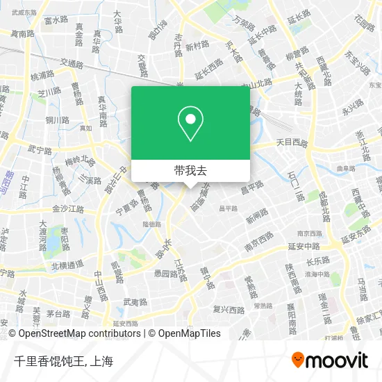 千里香馄饨王地图