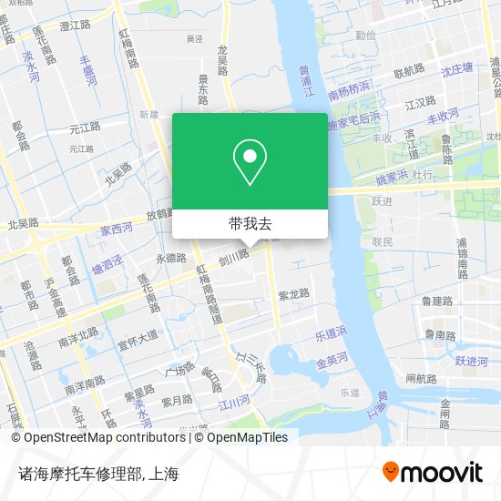 诸海摩托车修理部地图