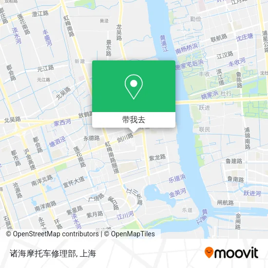 诸海摩托车修理部地图