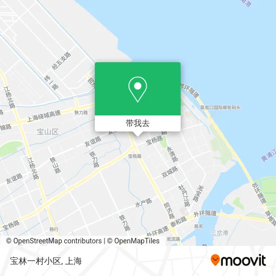宝林一村小区地图